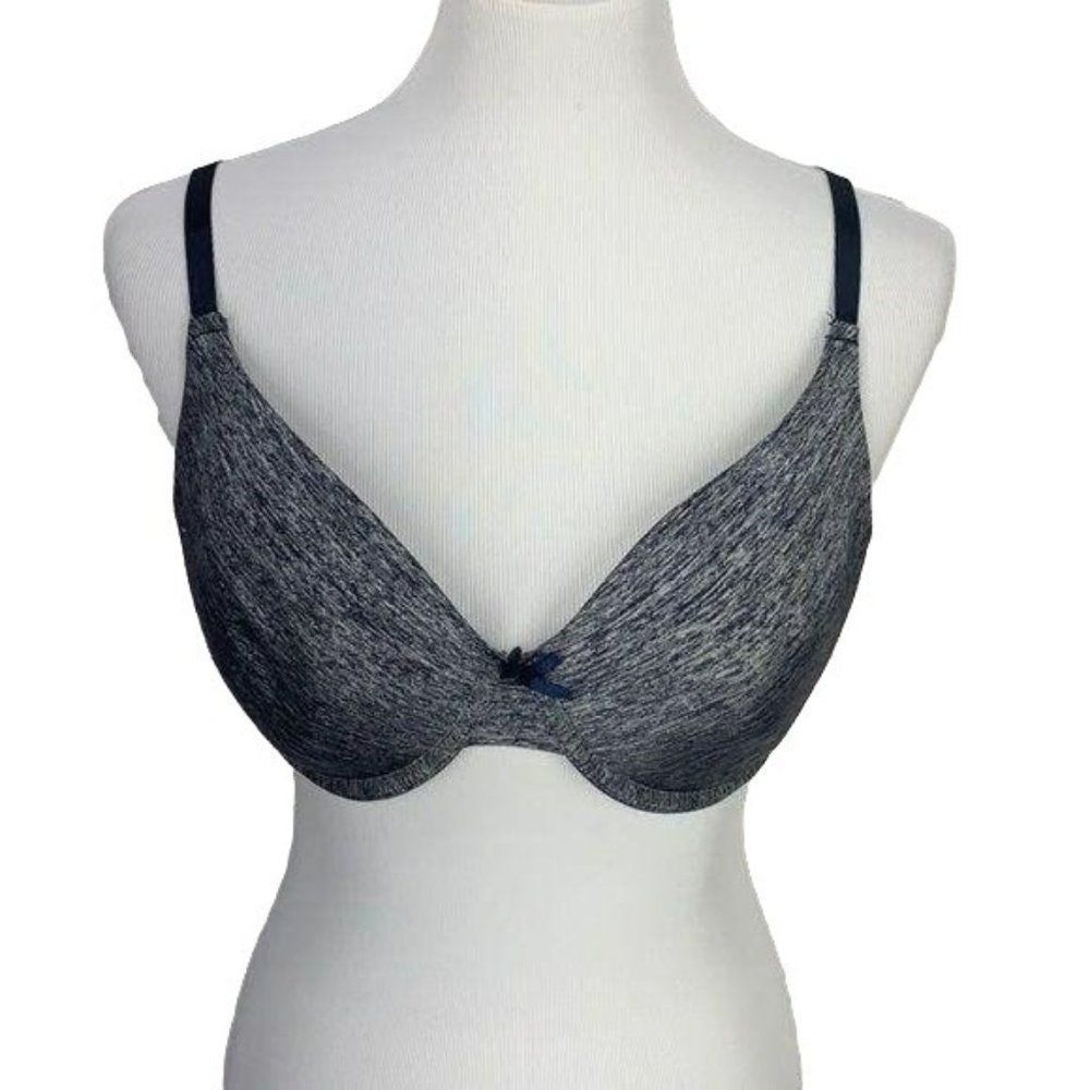 Gelmart Woman's Heather Blue Padded Bra‎ Size 38D